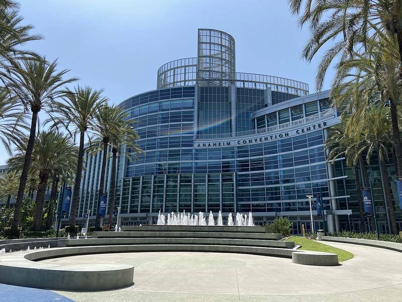 Anaheim Convention Center, California.
