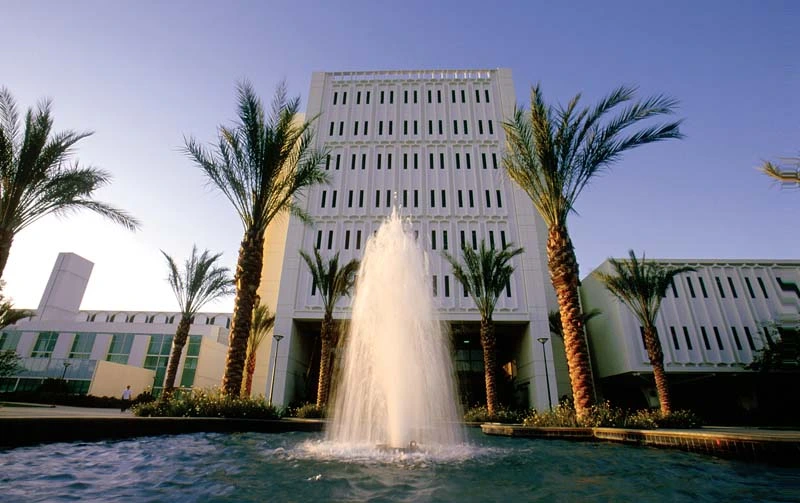Fullerton city view