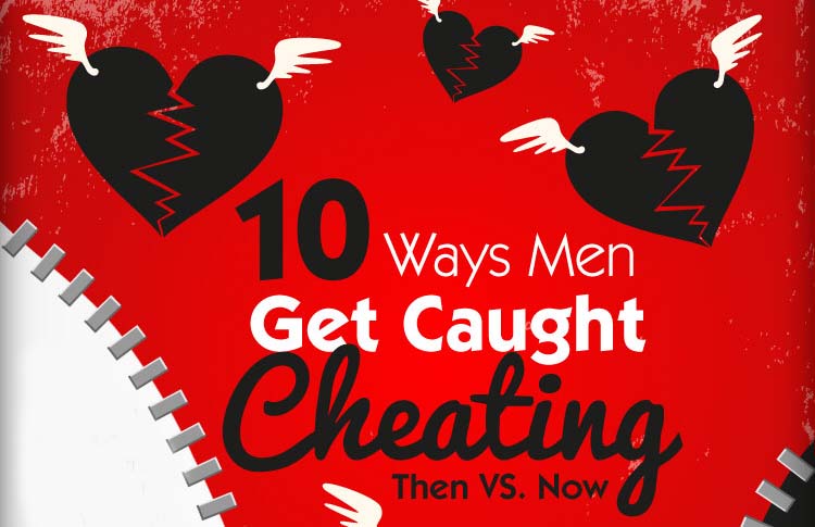 Illustration representing signs of male infidelity and relationship investigations.