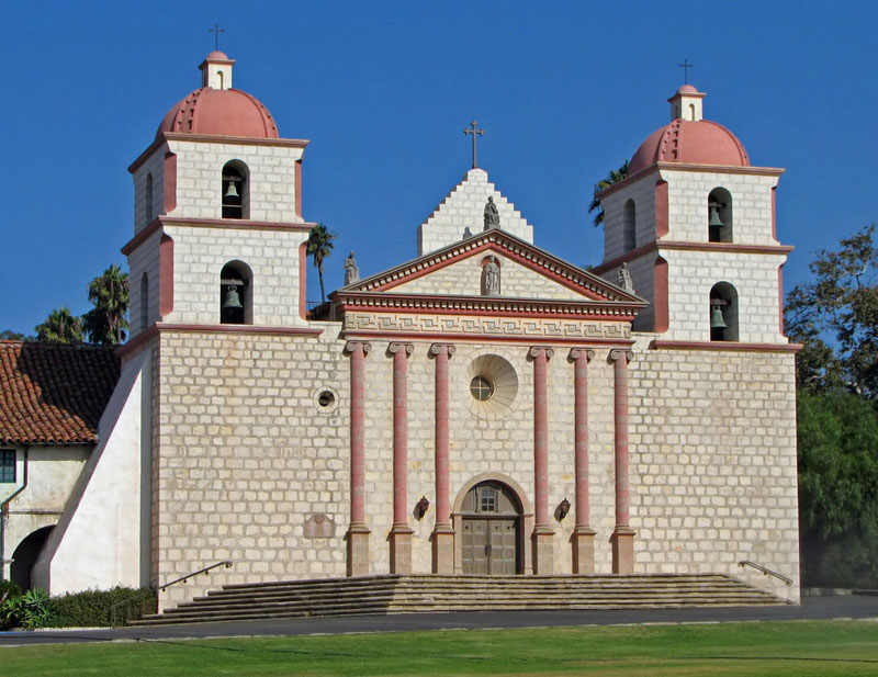 Mission Santa Barbara, California.