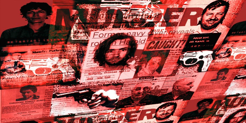 Guide discussing serial killers, criminal profiling, and investigative techniques.